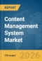 Content Management System Market Global Report 2026 - Product Image