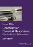 Construction Claims and Responses. Effective Writing and Presentation. Edition No. 2- Product Image