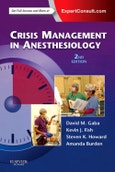 Crisis Management in Anesthesiology. Edition No. 2- Product Image