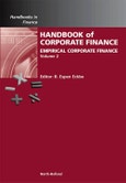 Handbook of Empirical Corporate Finance. Empirical Corporate Finance. Handbooks in Finance Volume 2- Product Image