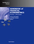 Handbook of Financial Econometrics. Applications. Handbooks in Finance Volume 2- Product Image
