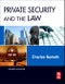 Private Security and the Law. Edition No. 4 - Product Image