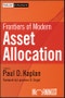 Frontiers of Modern Asset Allocation. Edition No. 1. Wiley Finance - Product Thumbnail Image