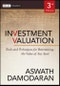 Investment Valuation. Tools and Techniques for Determining the Value of Any Asset. Edition No. 3. Wiley Finance - Product Thumbnail Image
