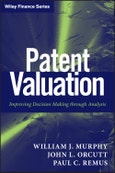 Patent Valuation. Improving Decision Making through Analysis. Edition No. 1. Wiley Finance- Product Image