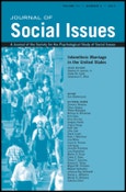 At the Crossroads of Intergroup Relations and Interpersonal Relations. Interethnic Marriage in the United States. Edition No. 1. Journal of Social Issues (JOSI)- Product Image