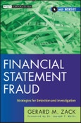 Financial Statement Fraud. Strategies for Detection and Investigation. Edition No. 1. Wiley Corporate F&A- Product Image