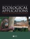 Ecological Applications. Toward a Sustainable World. Edition No. 1 - Product Image