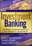 Investment Banking. Valuation, Leveraged Buyouts, and Mergers and Acquisitions. 2nd Edition. Wiley Finance- Product Image