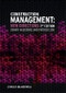 Construction Management. New Directions. Edition No. 3 - Product Thumbnail Image