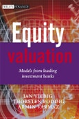 Equity Valuation. Models from Leading Investment Banks. Edition No. 1. The Wiley Finance Series- Product Image