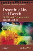 Detecting Lies and Deceit. Pitfalls and Opportunities. Edition No. 2. Wiley Series in Psychology of Crime, Policing and Law- Product Image