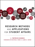 Research Methods and Applications for Student Affairs. Edition No. 1- Product Image