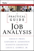 A Practical Guide to Job Analysis. Edition No. 1- Product Image