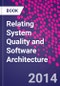 Relating System Quality and Software Architecture - Product Image
