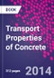 Transport Properties of Concrete - Product Image