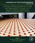 Food Processing for Increased Quality and Consumption. Handbook of Food Bioengineering Volume 18- Product Image