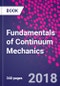 Fundamentals of Continuum Mechanics - Product Image