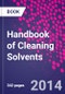 Handbook of Cleaning Solvents - Product Image