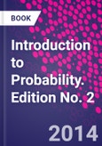 Introduction to Probability. Edition No. 2- Product Image