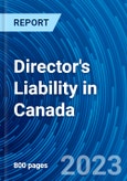 Director's Liability in Canada- Product Image