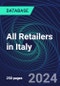 All Retailers in Italy - Product Thumbnail Image