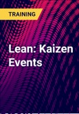 Lean: Kaizen Events- Product Image