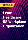 Lean: Healthcare 5S Workplace Organization- Product Image