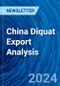 China Diquat Export Analysis - Product Thumbnail Image