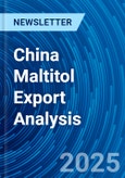 China Maltitol Export Analysis- Product Image