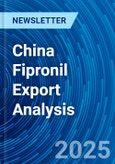 China Fipronil Export Analysis- Product Image