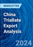 China Triallate Export Analysis- Product Image