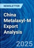 China Metalaxyl-M Export Analysis- Product Image