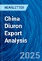 China Diuron Export Analysis - Product Thumbnail Image