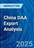 China DAA Export Analysis- Product Image