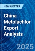 China Metolachlor Export Analysis- Product Image