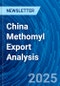 China Methomyl Export Analysis - Product Thumbnail Image