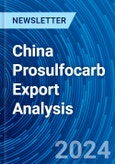 China Prosulfocarb Export Analysis- Product Image