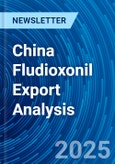 China Fludioxonil Export Analysis- Product Image