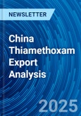 China Thiamethoxam Export Analysis- Product Image