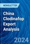 China Clodinafop Export Analysis - Product Thumbnail Image