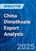 China Dimethoate Export Analysis- Product Image