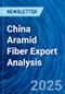 China Aramid Fiber Export Analysis - Product Image