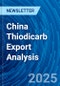 China Thiodicarb Export Analysis - Product Image