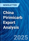 China Pirimicarb Export Analysis- Product Image