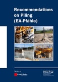 Recommendations on Piling (EA Pfähle). Edition No. 1. Ernst & Sohn Series on Geotechnical Engineering- Product Image