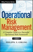 Operational Risk Management. A Complete Guide to a Successful Operational Risk Framework. Edition No. 1. Wiley Finance- Product Image