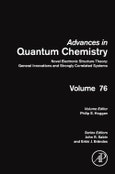 Novel Electronic Structure Theory: General Innovations and Strongly Correlated Systems. Advances in Quantum Chemistry Volume 76- Product Image