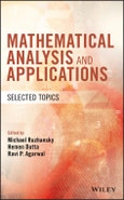 Mathematical Analysis and Applications. Selected Topics. Edition No. 1- Product Image