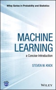 Machine Learning. a Concise Introduction. Edition No. 1. Wiley Series in Probability and Statistics- Product Image